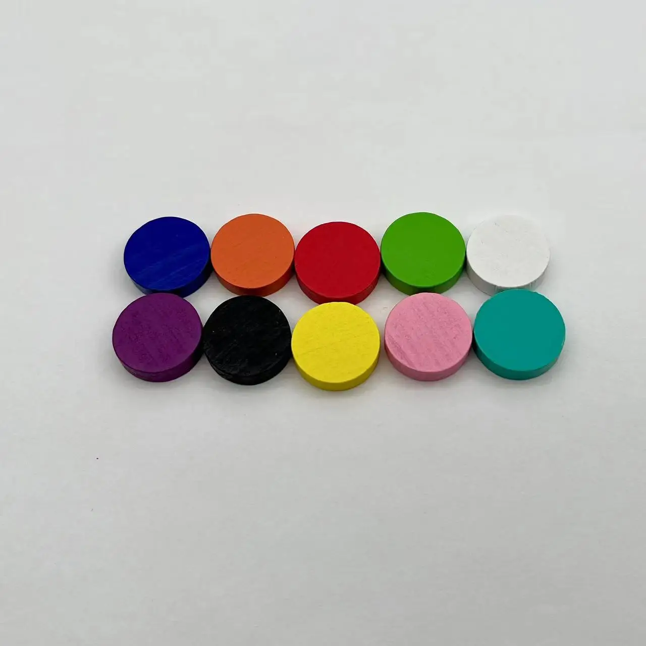 Custom Wooden Meeples for game wholesale gold/silver color for wooden tokens