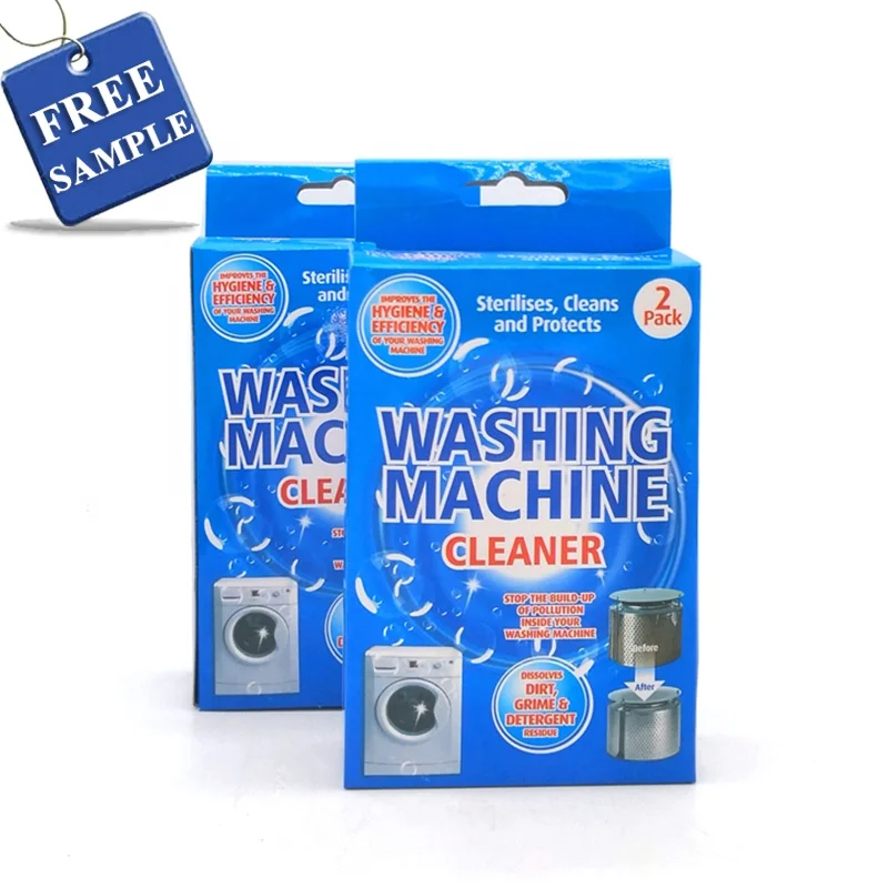 OEM Antibacterial Laundry Washing Machine Drum Tub Cleaner, Genuine Depurar Lavadora Limpiador Polvo Cleaning Powder 2 Packs