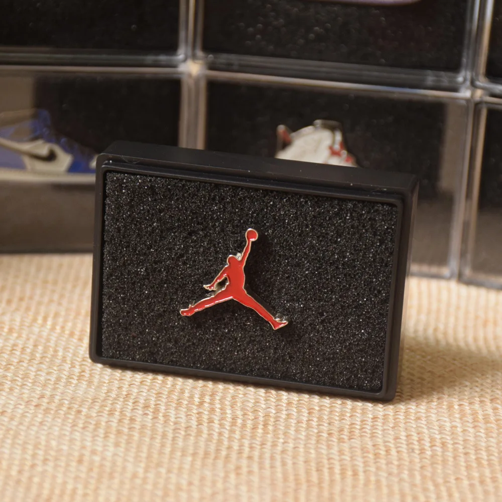 custom promo gifts metal crafts sports brooch pin badge lapel enamel mini shoe sneaker pins