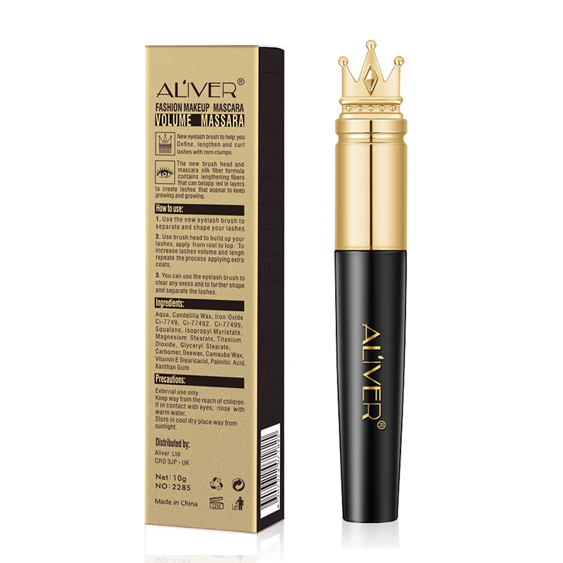 4D leghtening Long lasting crown waterproof mascara