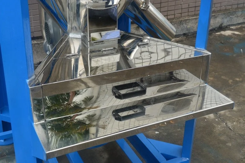 CE Good Price Automatic High Speed dryer function Plastic Granules Vertical  Mixer