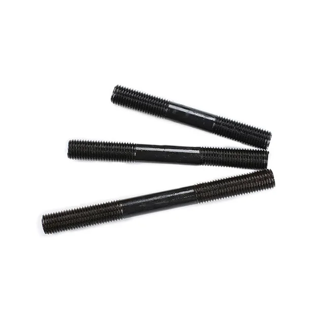 Black High Tensile Astm A193 B7 Stud Bolt M8 M10 M12 M16 Threaded Studs M6-M30