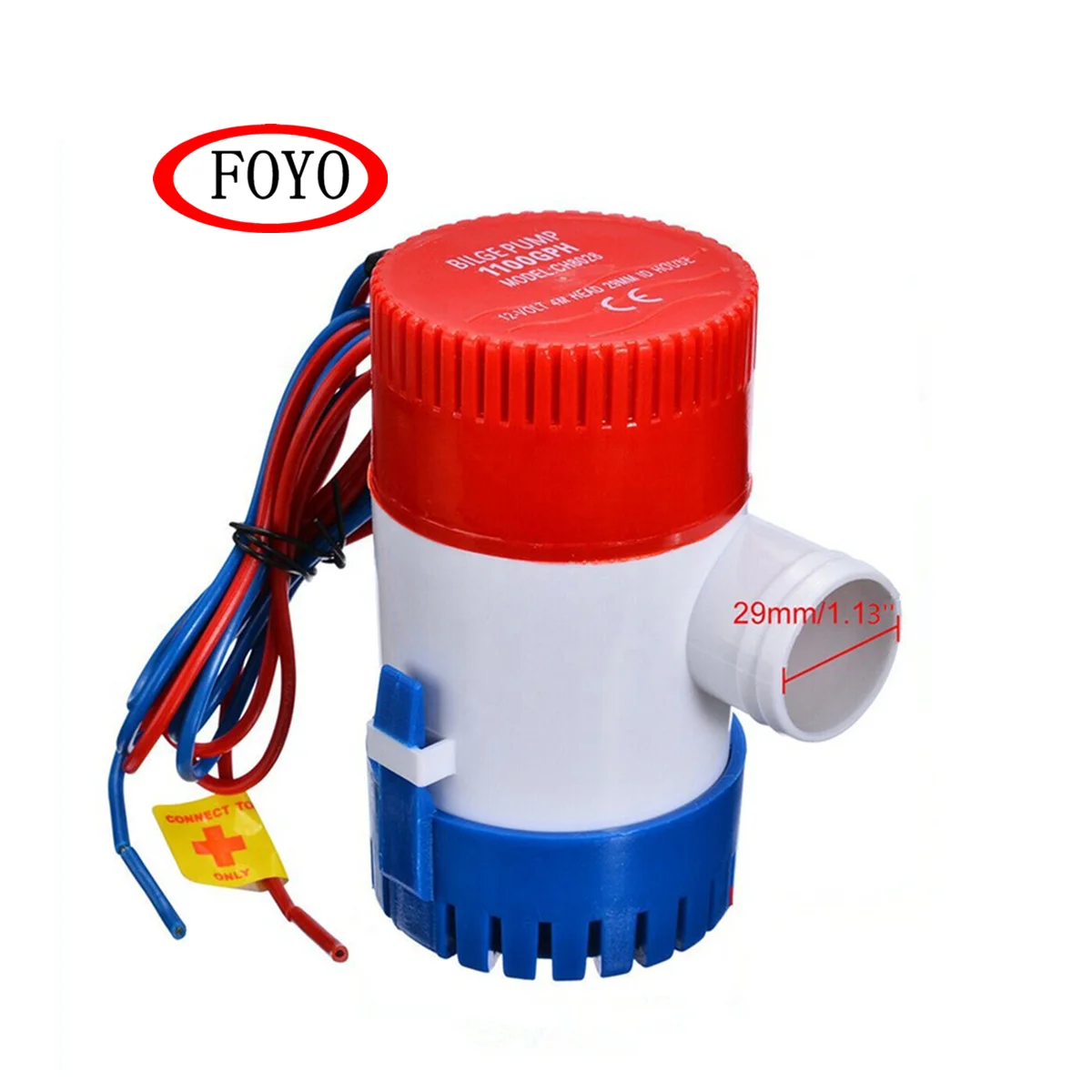 FOYO Brand submersible pumps water 750 GPH electric submersible pump hose for submersible pump