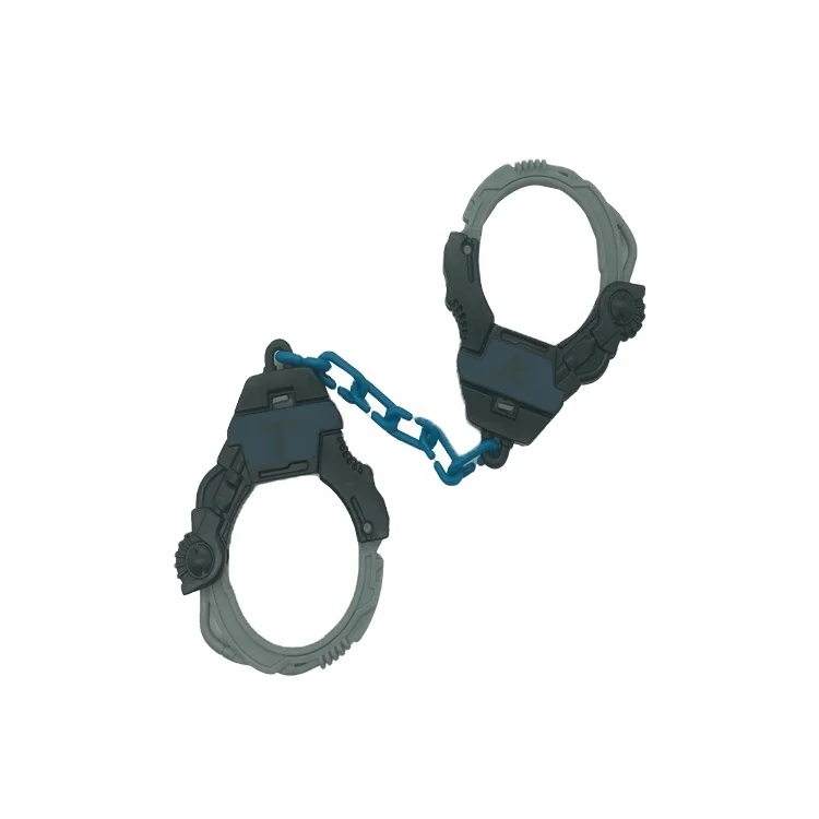 Police handcuff toy kids Plastic Toys Handcuffs Kid Promotional swat role play accessories dress up officer policeman costumes