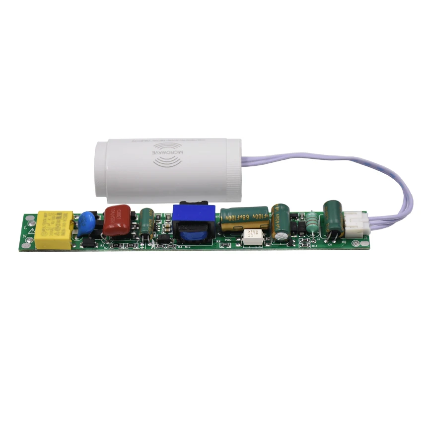 Wide Voltage PF0.9 Best Sell Radar Sensor Non-isolated Led Driver Angle 180 Degree for Tube Light T8 Single