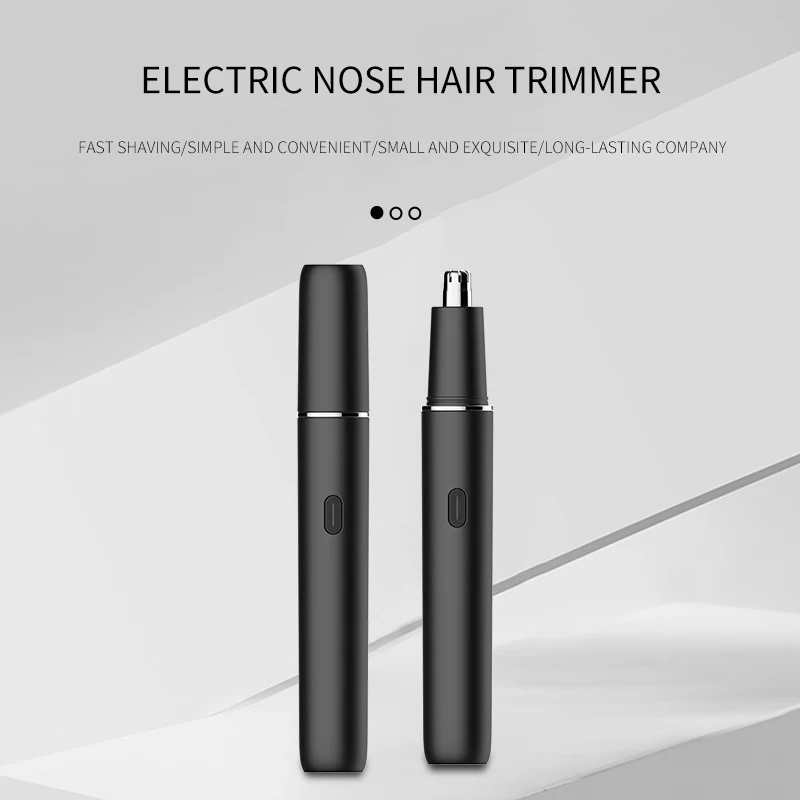 Factory OEM nose hair trimmer or nose hair cutter for home use or traval portable easy to clear long lasting bettery 12V