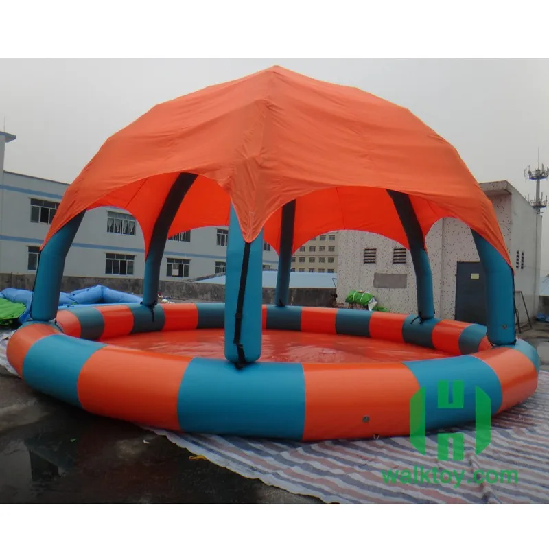 
Commercial cheap inflatable inflable pool water pool for kids and adult 
