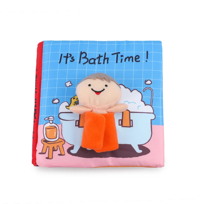 Cloth book for infant wisdom. Baby bath books educational toys B079A