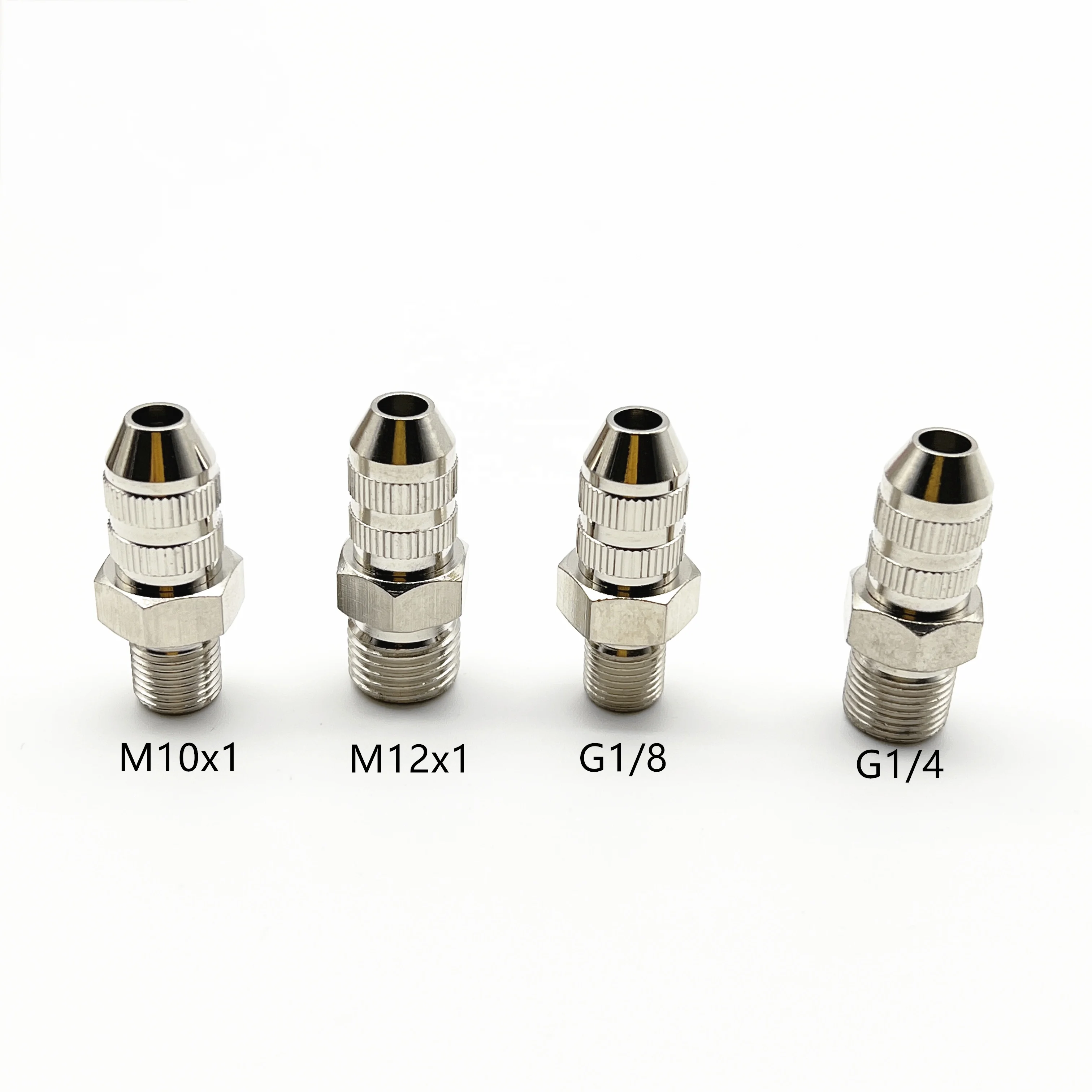 M10x1 M12X1 G1/8 G1/4 adapter for connecting with needles and dispensing valves