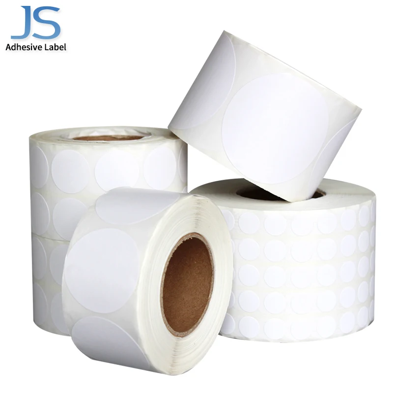 Bulk Round Clothing Size Custom Stickers For Garment Label