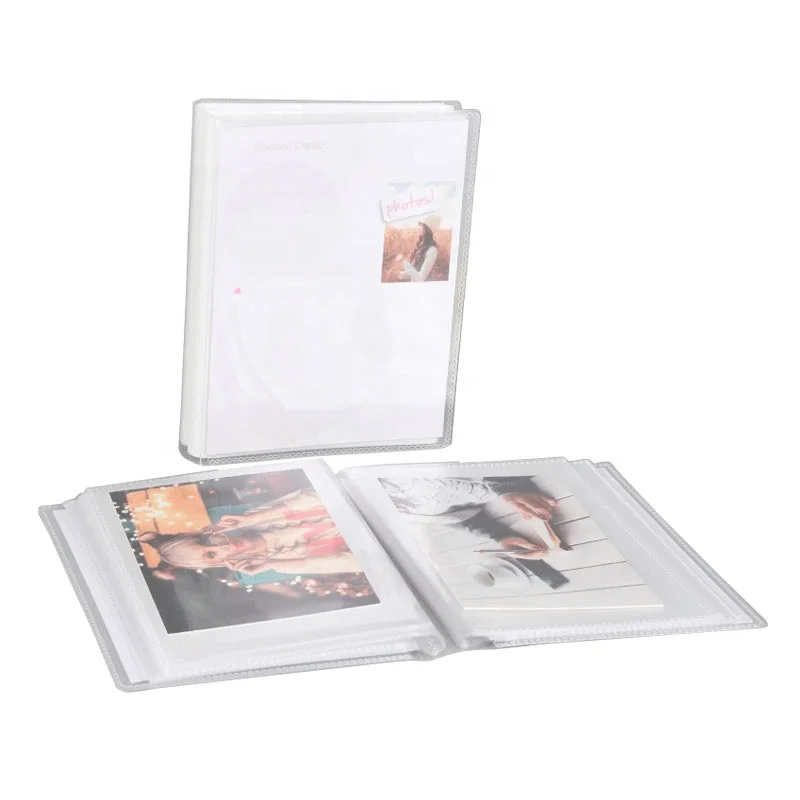 Индивидуальный съемный фотоальбом с тремя цветами, белый, черный, прозрачный, внутренняя страница 2*6 4*6 5*7 6*8 8*10 дюймов, гибкий фотоальбом
