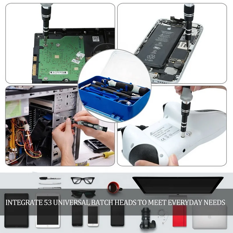 115 in 1 Screwdriver Set Mini Precision Screwdriver Multi Computer PC Mobile Phone Device Repair Hand Home Tools