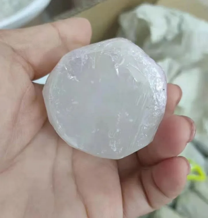 Wholesale natural carved crystal wands crystals healing stones angel aura white selenite towers