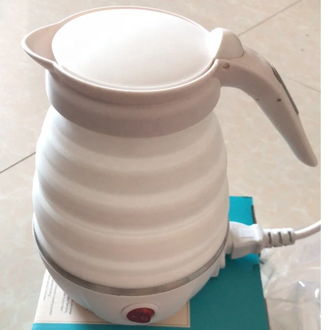 New german electric kettle heating element of  folding mini travel kettle silicon Kettle