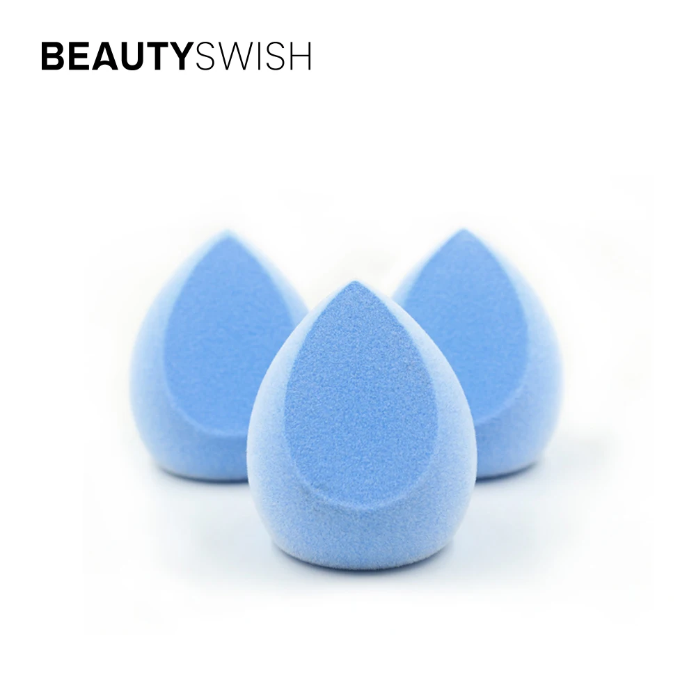 Wholesale Microfiber Natural Sea Beauty Makeup Sponge Blender With Super Soft Orange Makeup Puff Holder
