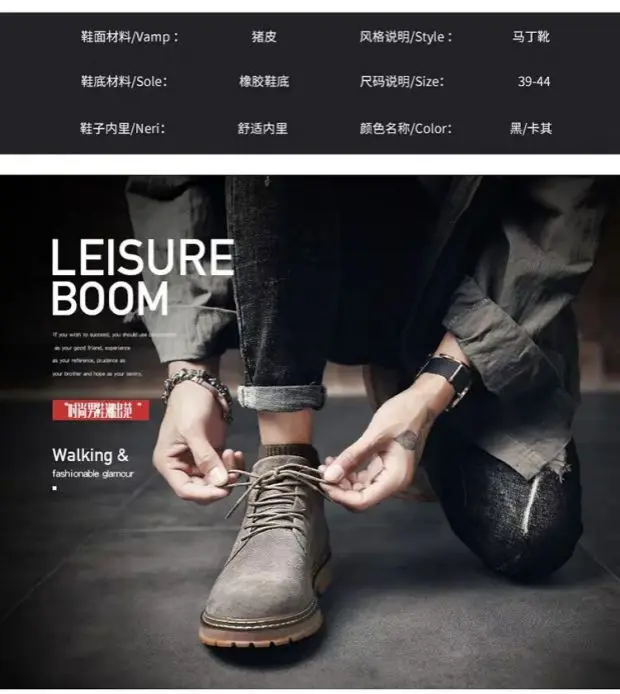 Plush warm cotton shoes snow Martin boots cargo shoes wholesale