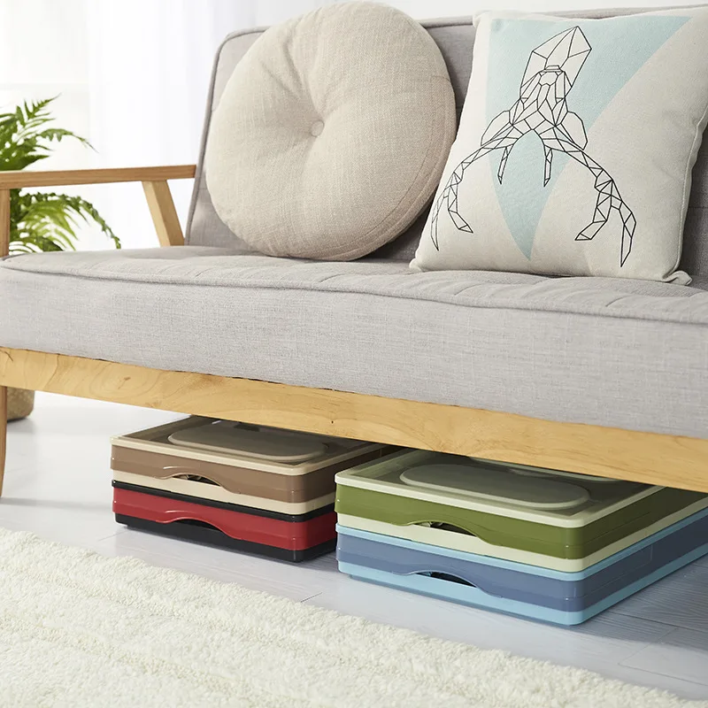 Folding Storage Boxes Camping Outdoor Wooden Cover Collapsible Car Clothes Foldable Plastic Other Organizer Bins & Storage Boxes