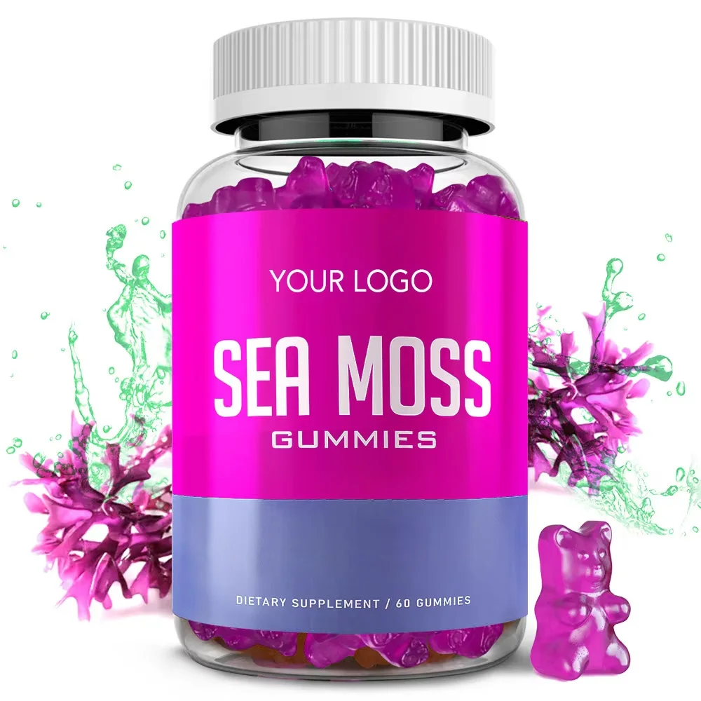 Organic Irish Sea Moss Vegan Keto Gummies  Private Label