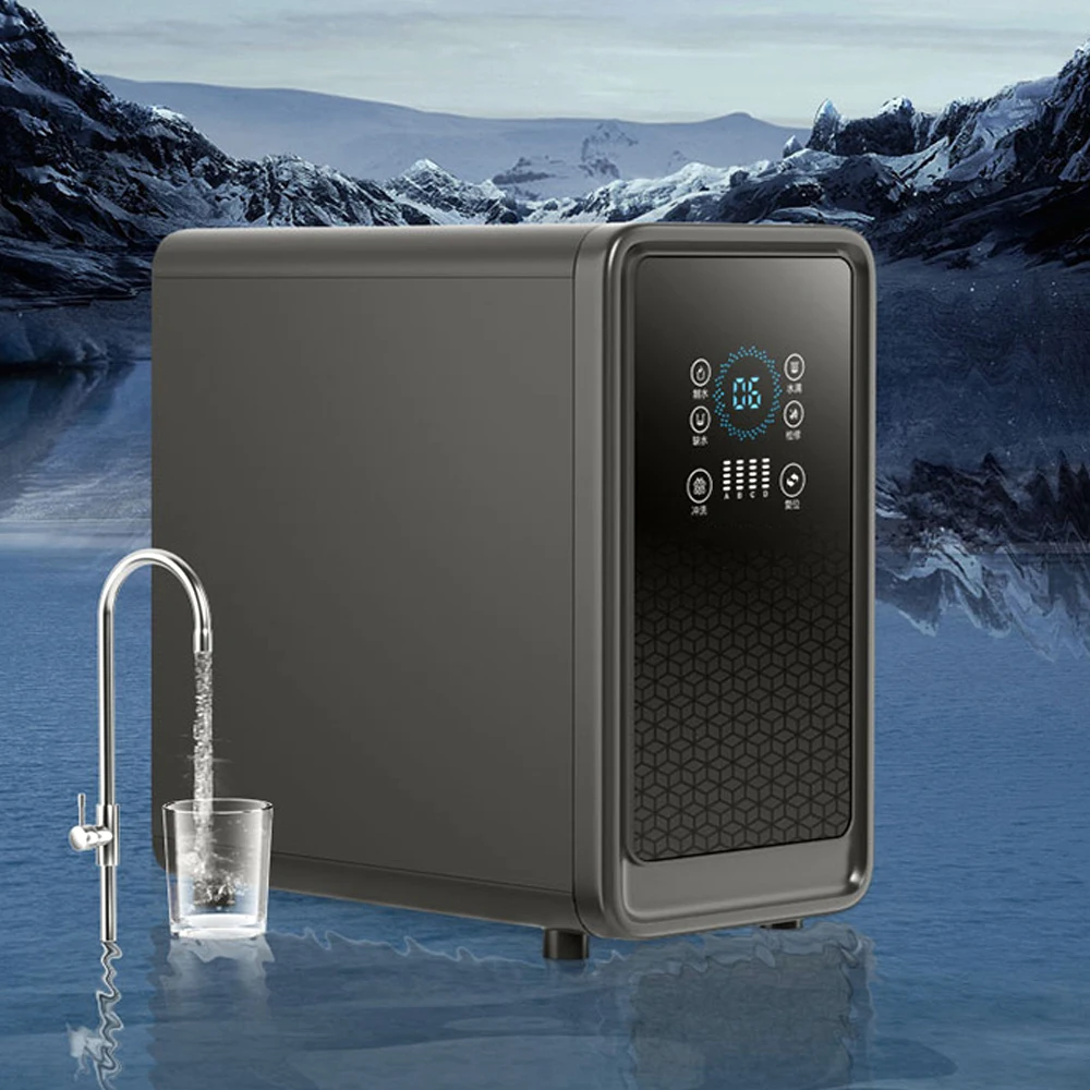 pH9.5 better blood flow and flushing of the toxins water 400gpd 8 membrane mobile reverse osmosis water purifier equipment