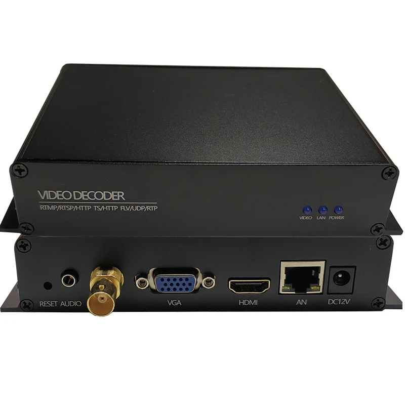 Портативный мини ТВ цифровой 4k ip sdi декодер с iptv RTMP NDI Http RTSP HLS SRT UDP мультиадресный