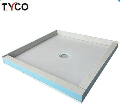 Schluter Kerdi Type Waterproof Shower Floor Tray Reinforced XPS Foam Fiber Cement Tileable Shower Tray 25mm