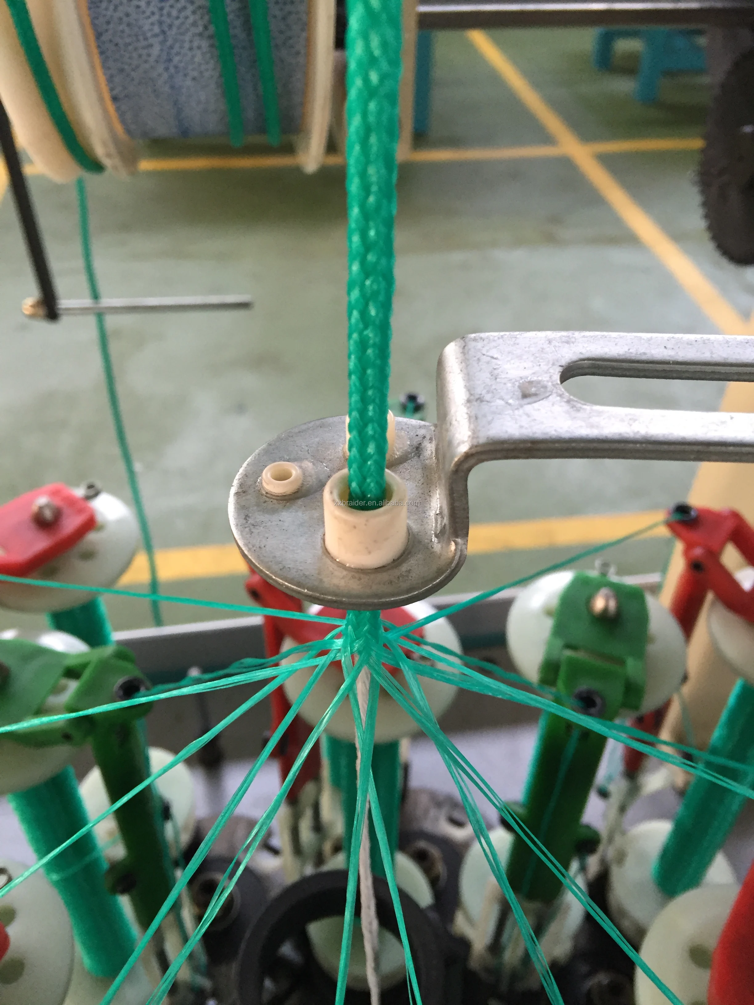 8 strands hawser rope machine