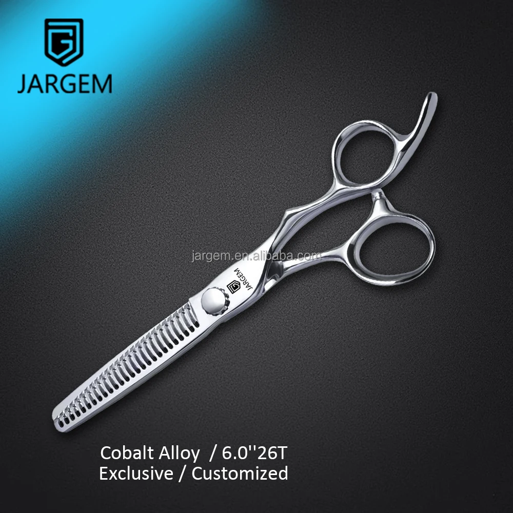 CNC Cobalt Alloy Sharp Barber Scissors Milling Teeth Hair Scissors Thinning Professional Hair Cutting Scissors New Arrivals