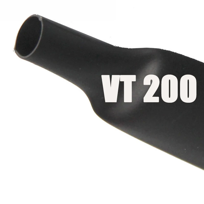 VT200 Fluorine rubber Heat Shrinkable Tube polyolefin tubing Automobile PE Plastic custom Fluorine VT-200 shrink tube