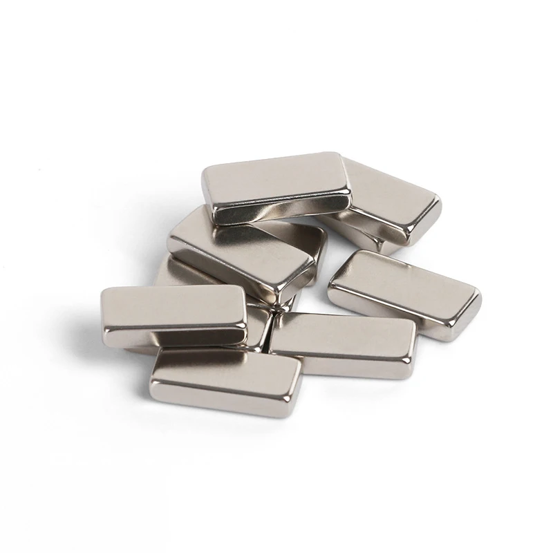 Magnet Manufacturer Custom Rare Earth Metal Neodymium Magnets Magnetic Materials Permanent NdFeB Magnets Rectangular Block