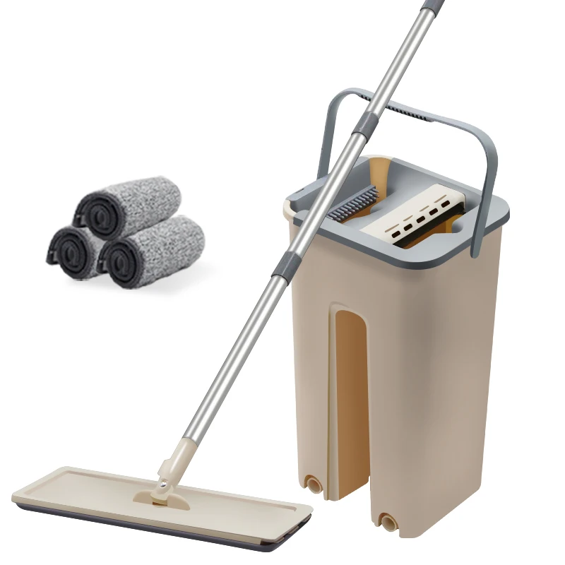 
Centrifugal Foot Pedal Bucket Spin Wet Mop Supplies 360 Microfibre Floor Dirty Water Cleaning Mops 