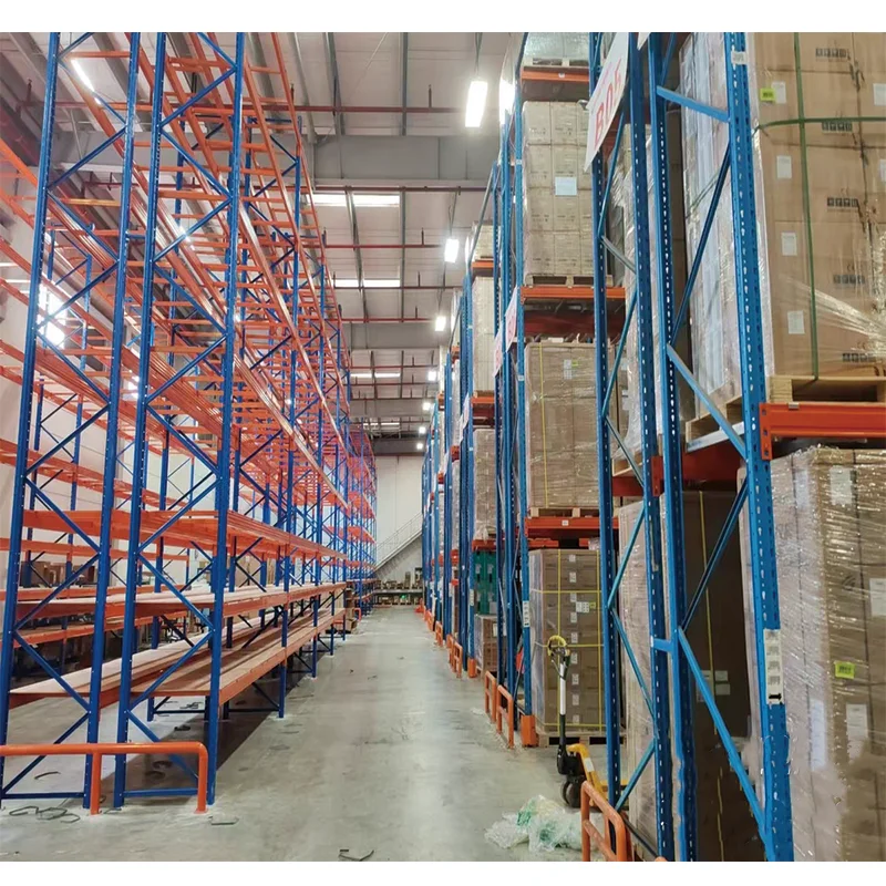 Guichang Factory Direct Double Depth Adjustable Steel Vertical Heavy Duty Metal Pallet Storage Rack