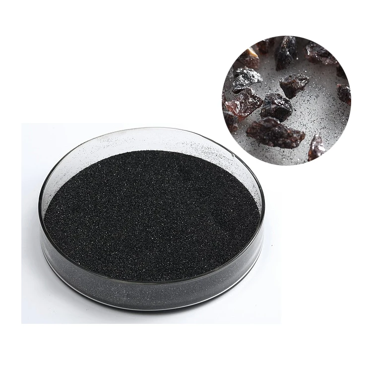 High quality BFA black aluminum oxide powder 180mesh