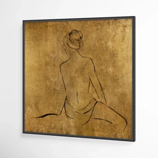 2024 Hot Naked lady II wall picture frame of Door natural color For home decor