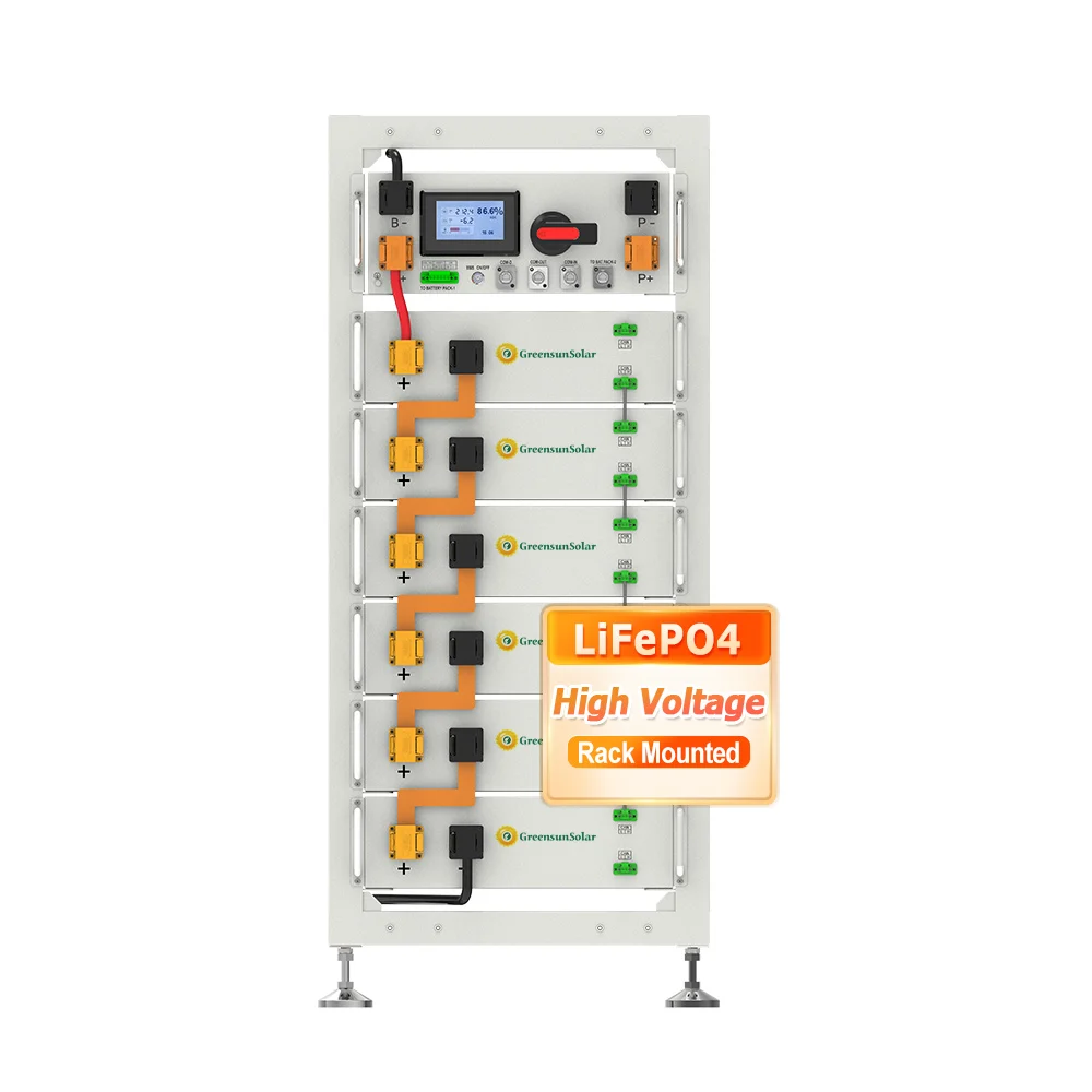 High Voltage Rack Mounted Battery Lithium Ion Energy Storage 51.2V 106ah Lifepo4 Solar Battery ESS System With Display Screen