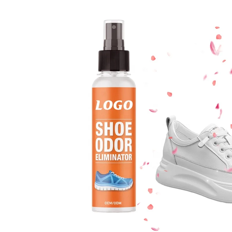 100 мл oem odm распродажа экологически чистый Антибактериальный антизапаховый дезодорант-спрей для обуви