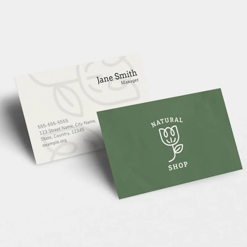 Custom Logo Printed Hot Stamping 1200gsm Carte De Visite Printing Black Business Card