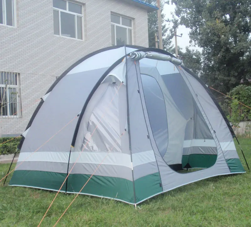 Wholesale canvas waterproof outdoor camping camouflage dining heavy duty tent