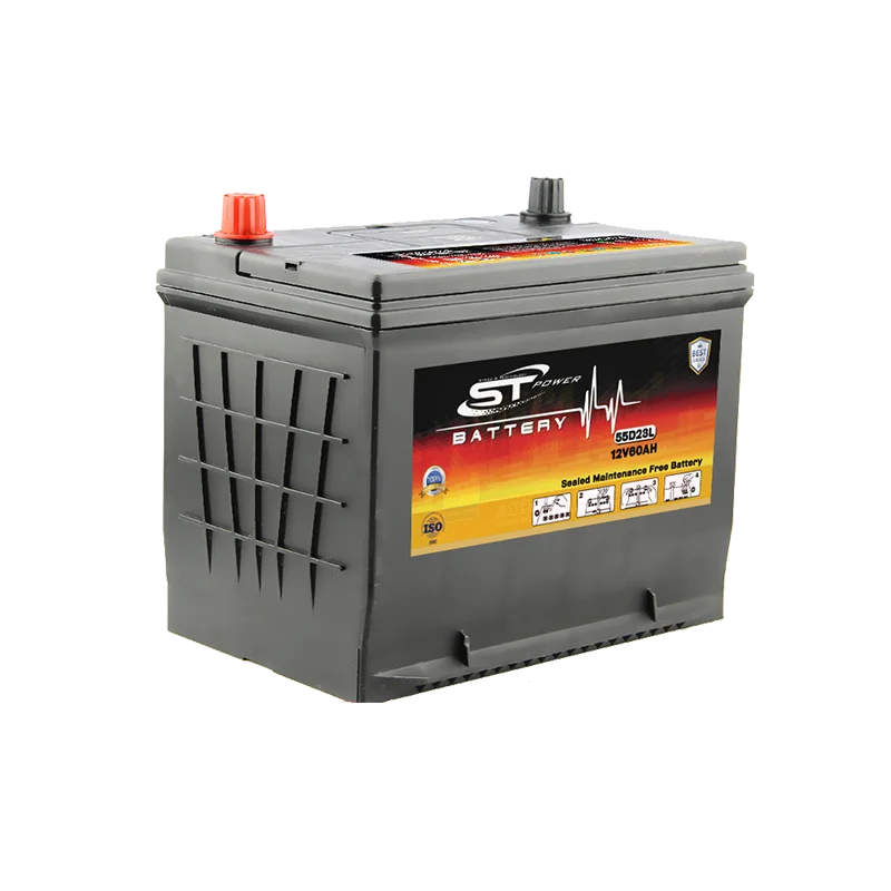 Quick Start 12V 60Ah Din60 55D23L Mf Car Battery Wholesale For Car Starting