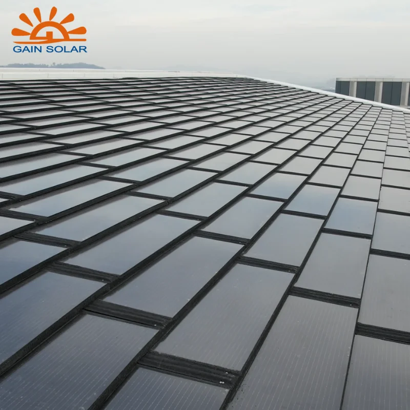 Photovoltaic Roofing T Max L B 80W Light 6Kg Roof Tile Mould Slate Pvc Roof Tile