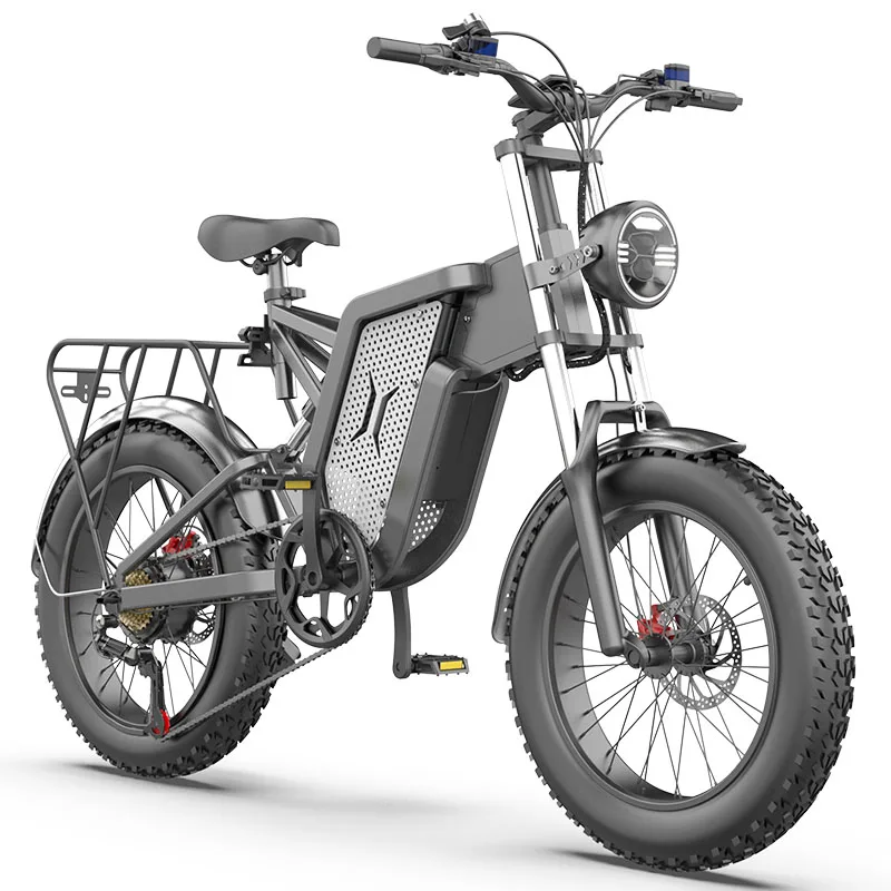 X20 E-Mountain Bike 20inch Electric Bicycle 2000W 20AH 48V E-Bike