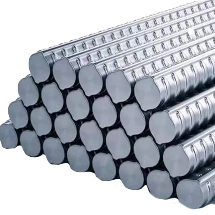 High Strength HRB335 HRB400 HRB500 Hot Rolled Ribbed Steel Round Rebars For Decoration