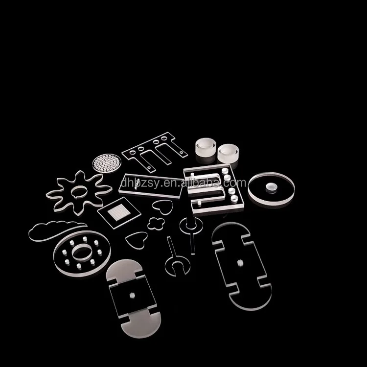 Diameter 10 * 1.5mm spot jgs3 infrared transparent window mirror coated substrate quartz glass disc