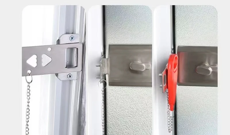 New Portable Door Travel hotel lock Security Travel Guard Hotel Privacy Stopper Portable door Lock Hardware Accessories