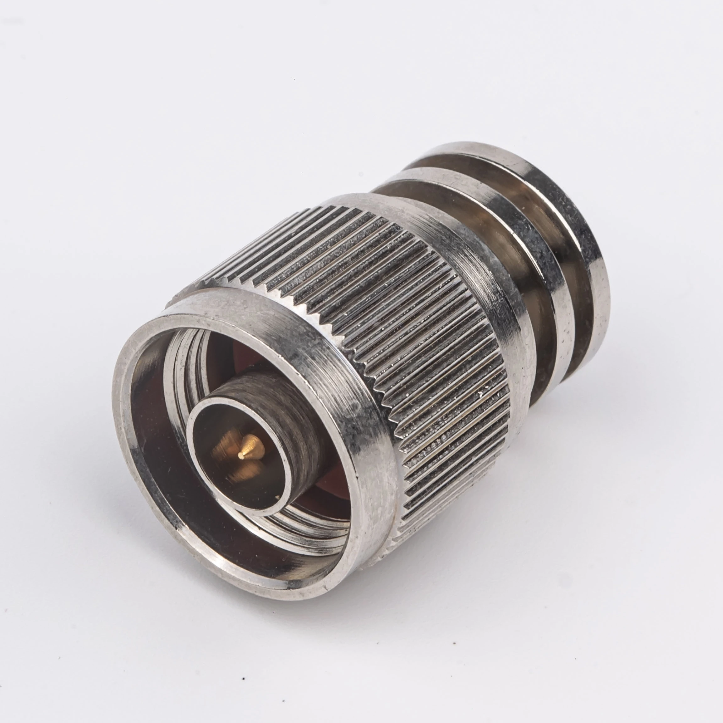 N male male jack nickel plated adapter Antennas cable assembly N RF coaxial connector