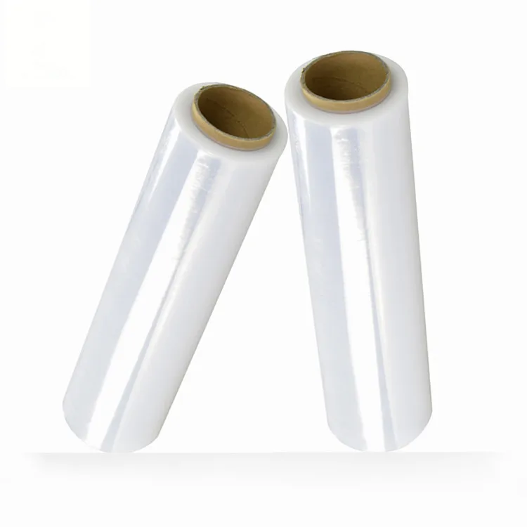 LLDPE pallet stretch film handle wrapping film 23 microns 500mm