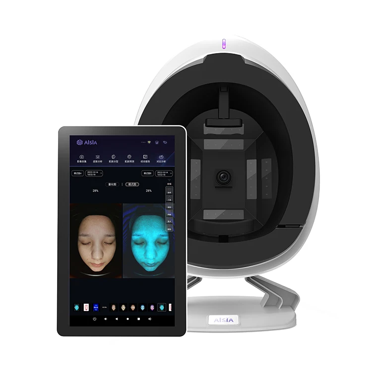 The hot sale skin analyzer skin type testing machine allergy test home use skin analyzer test