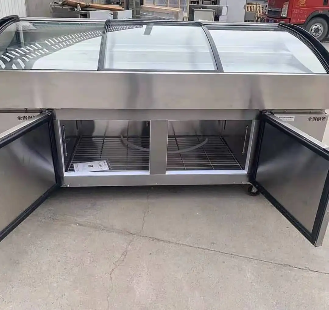 
oem stainless steel commercial refrigerator freezer 