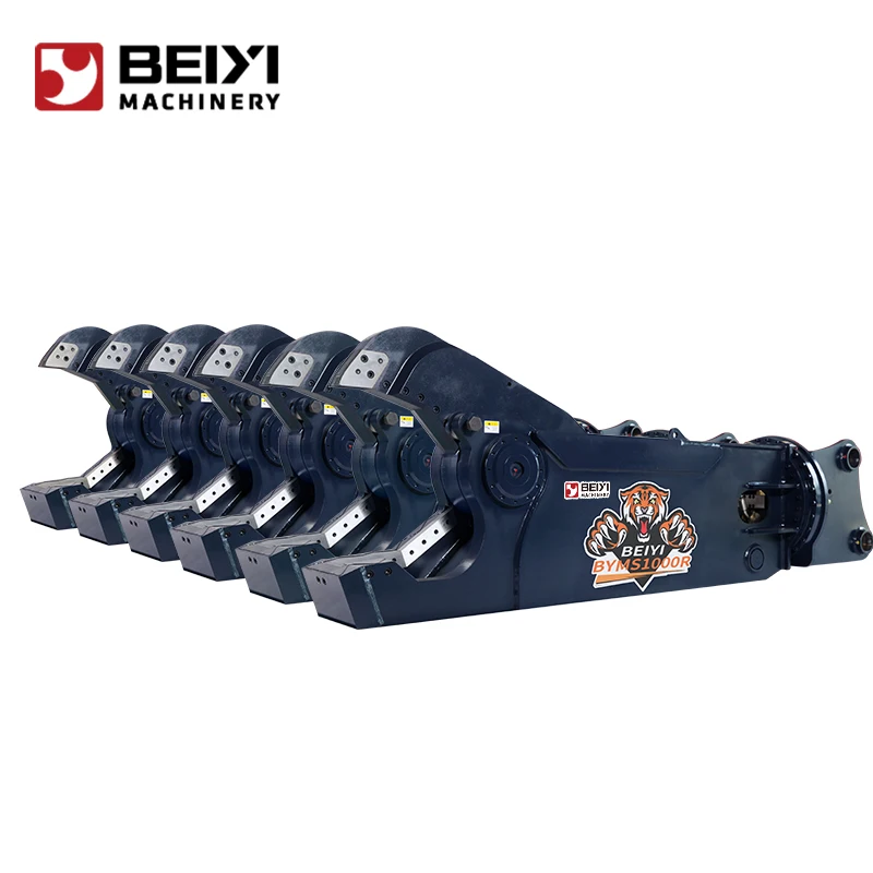 Steel sheet shearring hydraulic machine,excavator used hydraulic shear,hydraulic shear steel for excavators
