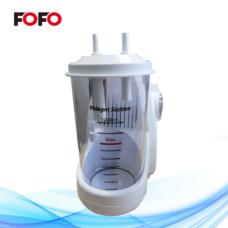 1000ml Low-Noise Suction Surgical Portable Suction Machine for Clinic & Hospital Use
