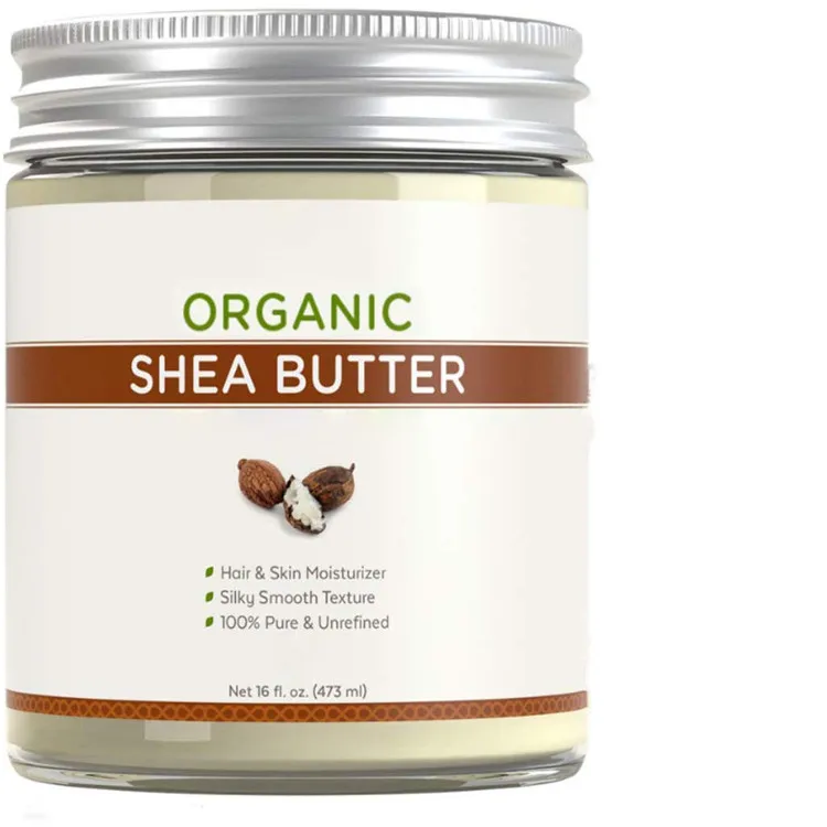 100% Pure & Raw Unrefined African Shea Butter Whipped Body Butters For Dry Skin Hair Care Stretch Facial Marks Lip Beard Balm